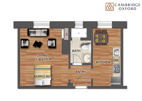 Floor plan The Studio