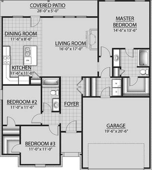 Hillsborough IV G - Floor Plan - DSLD Homes