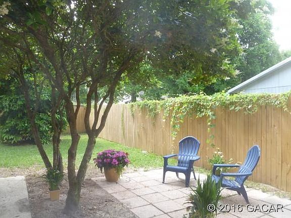 Patio view to back yard