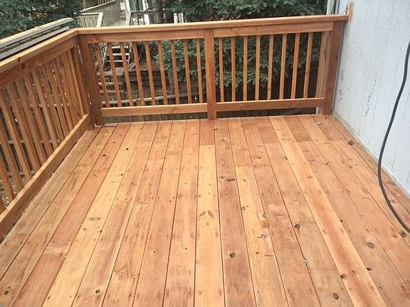 new deck surface