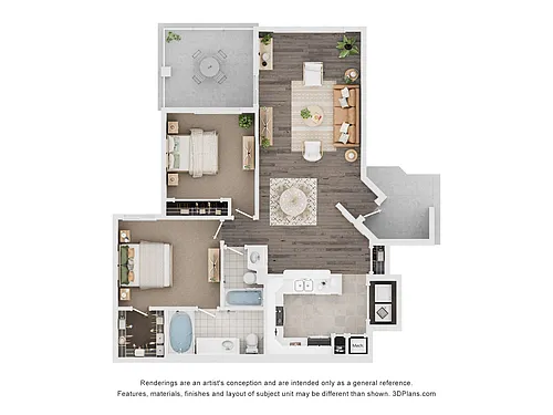 Floor plan Promenade Court