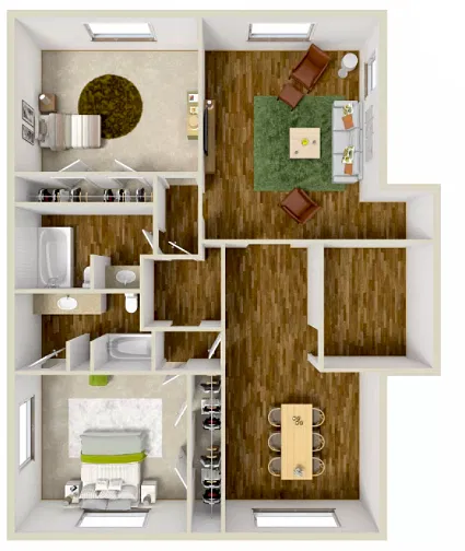 Floor plan B3S