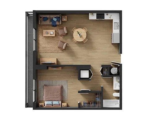 Floor plan A8