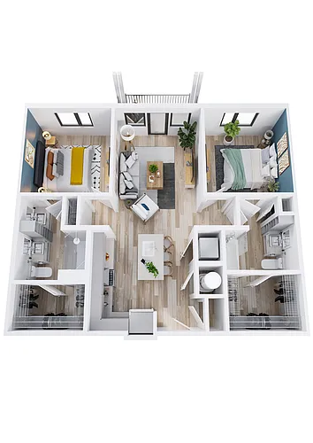 Floor plan B1