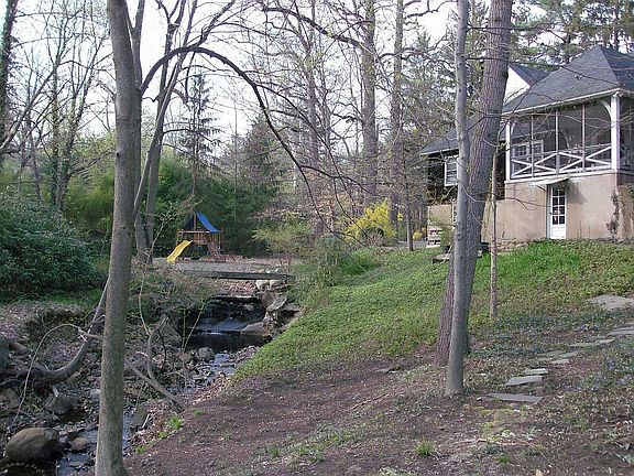 Over 1/2 acre wooded setting