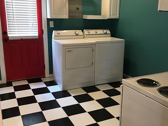 Washer and Dryer in Kitchen