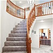 This is the elegant view as you enter the home.