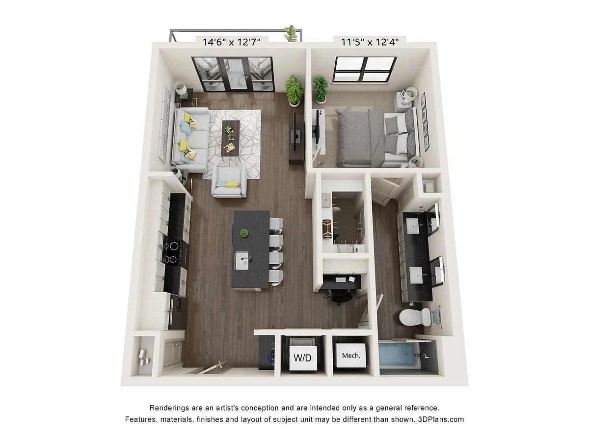 Floor plan A4