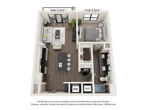 Floor plan A4