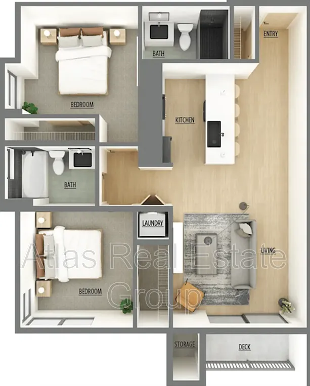 2 bed, 2.0 bath, 919 sqft, $2,175 — Photo 4
