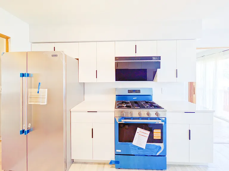 Newly updated kitchen with new appliances