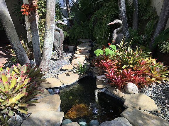 Front Lawn waterfall