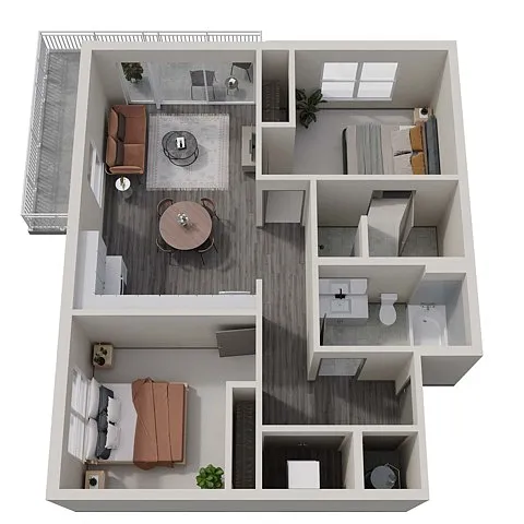 Floor plan B1R