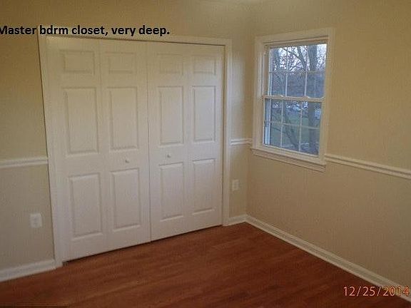 Large bedroom with closet
