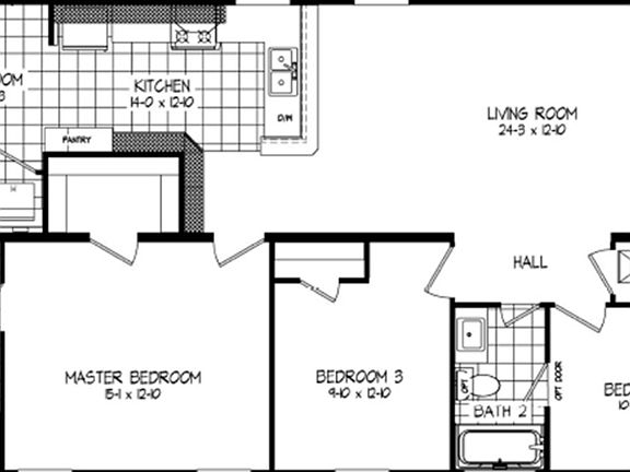 Floor Plan of Carlyle Plan