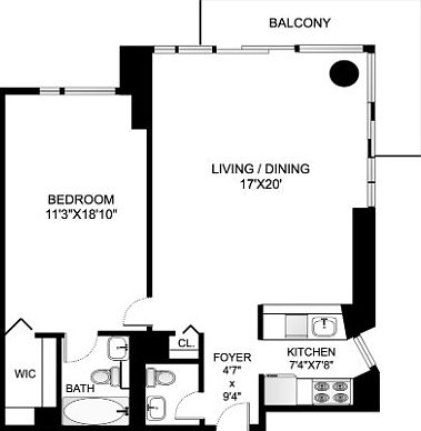 2nd image of 235 E 40th St APT 17C