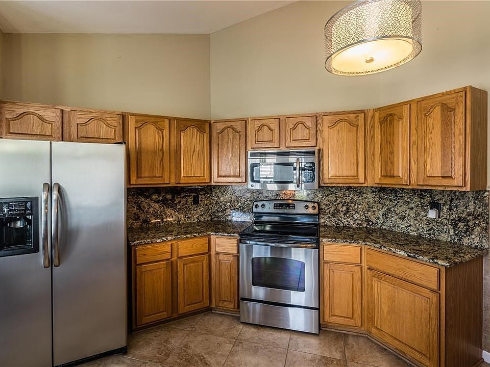 Granite counter tops and backsplash