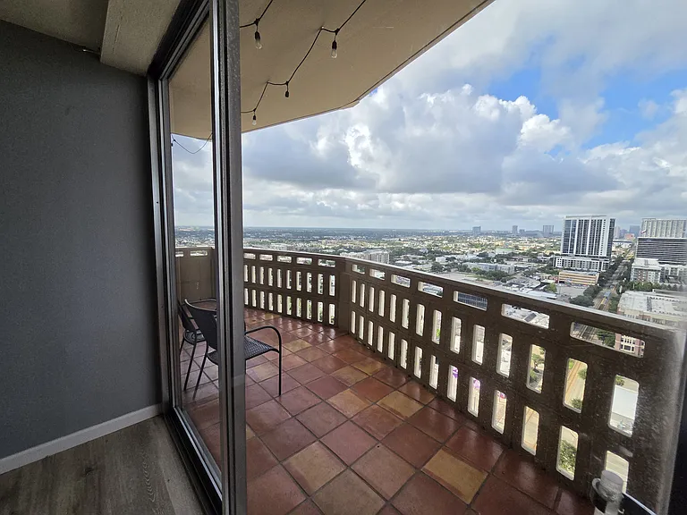 2nd Private Bedroom Shared Balcony