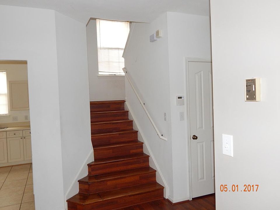 Stair going to second floor.