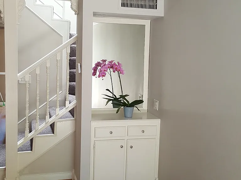 Living room built-in cabinet