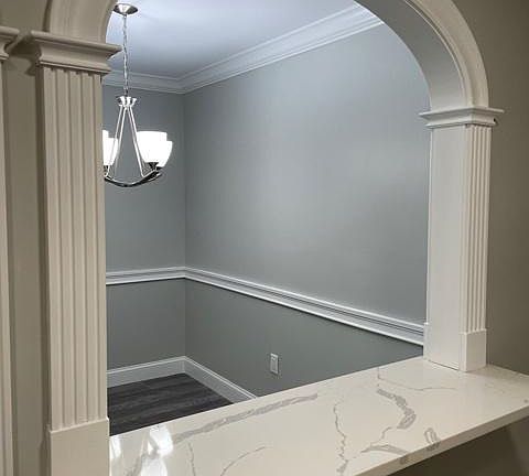 Bar Countertop from inside Kitchen