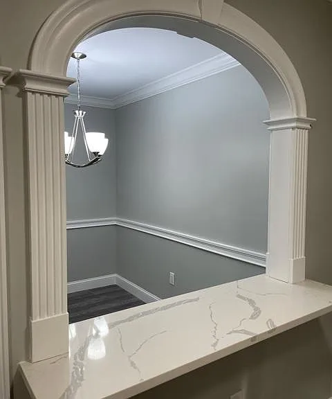 Bar Countertop from inside Kitchen