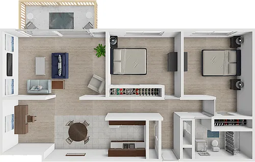 Floor plan Westmont