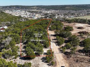 3050 Skyline LOT 52, Canyon Lake, TX 78133
