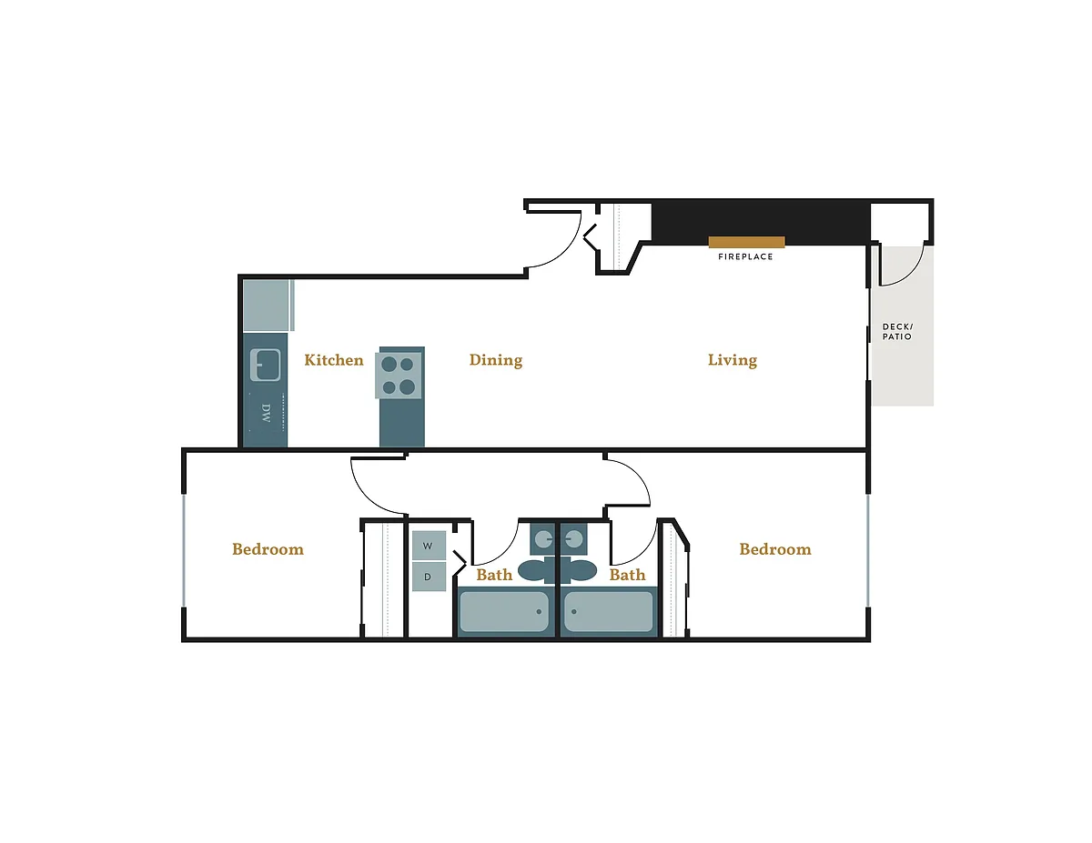 Floor plan Latitude (South)