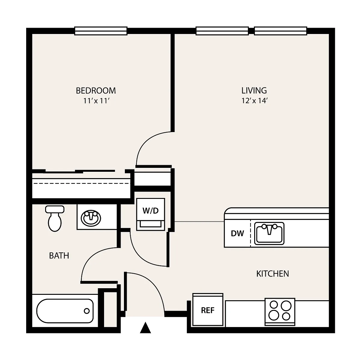 Floor plan A1