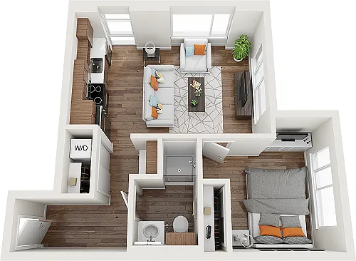 Floor plan Broadway