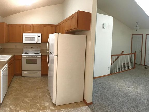 Kitchen and Living room view