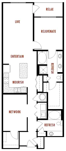 Floor plan Roxboro I