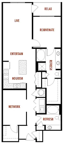 Floor plan Roxboro I