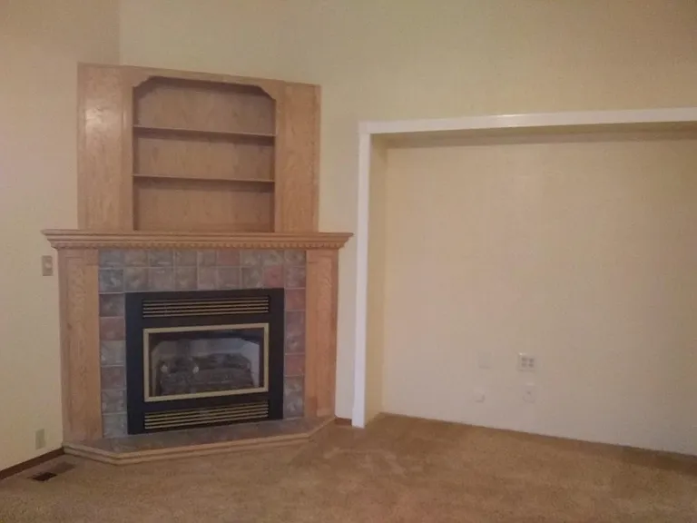 Fireplace in family room/great room