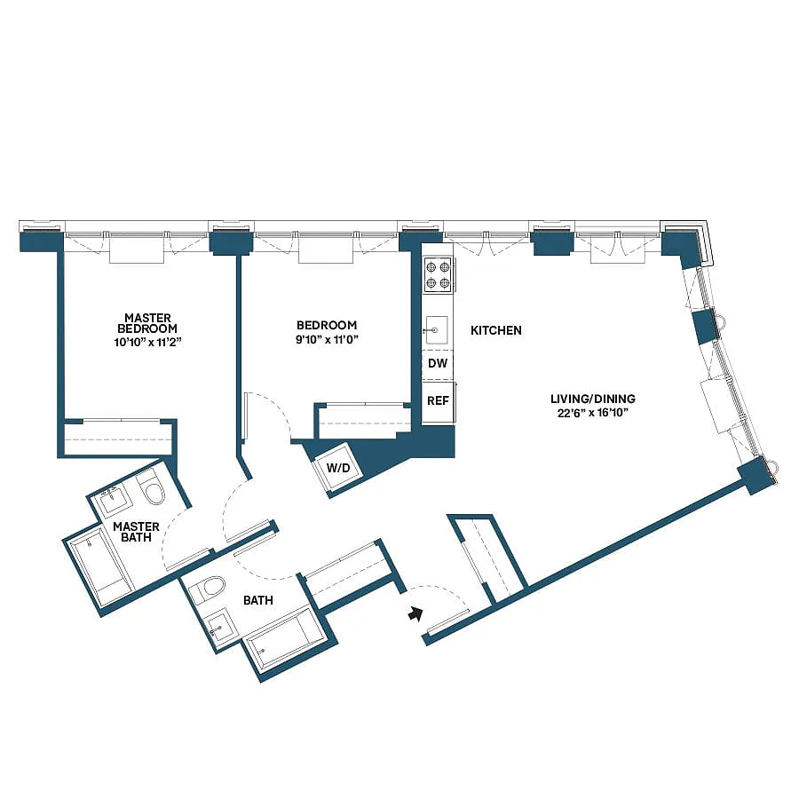 Floor plan B07A