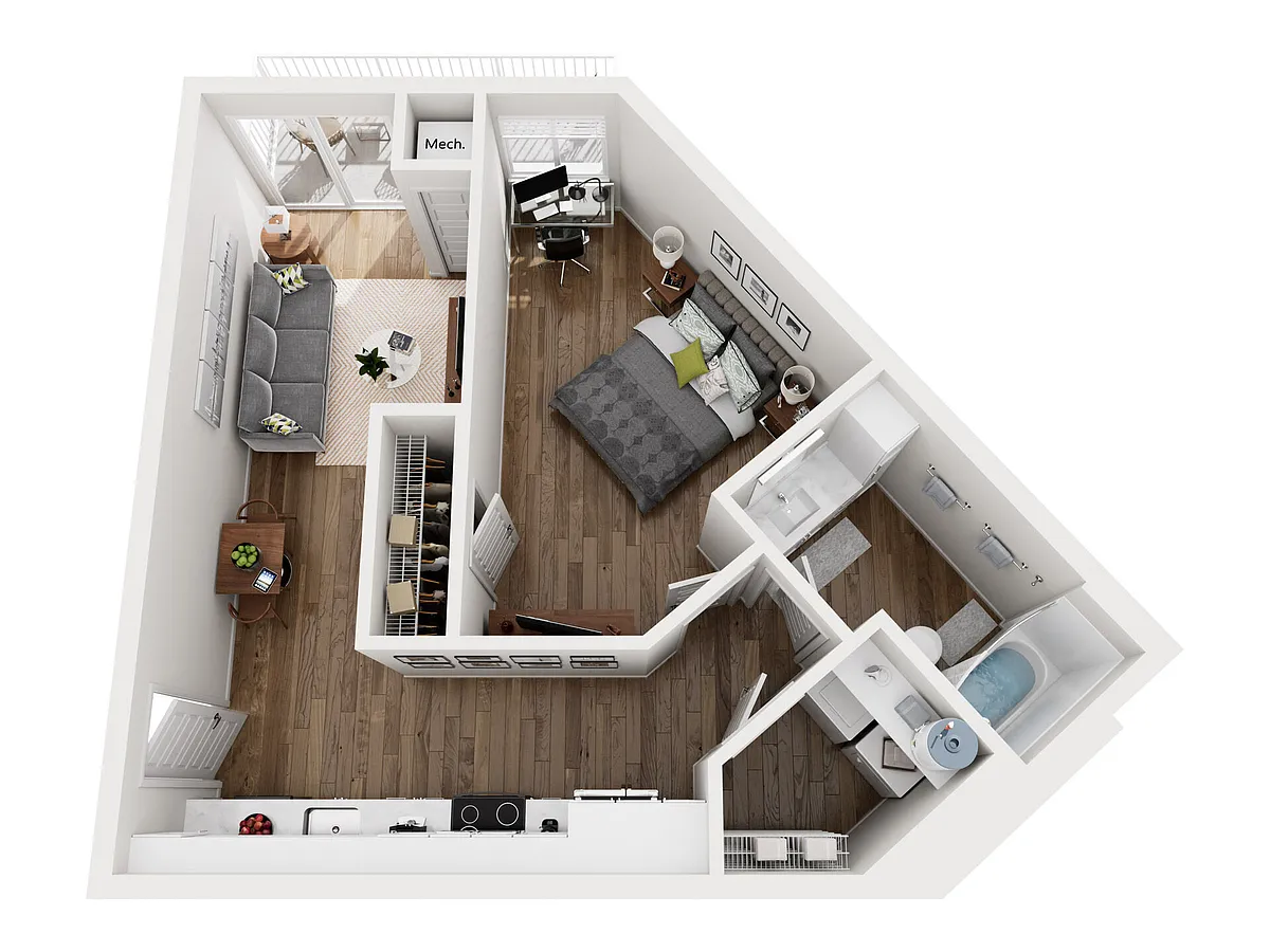Floor plan Whitney I