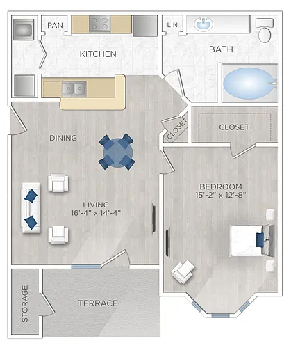 Floor plan LE MILAN (A1)