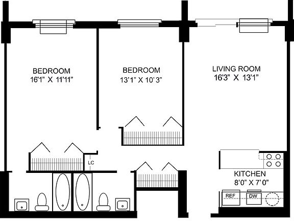 2nd image of 25-40 Shore Blvd #15R