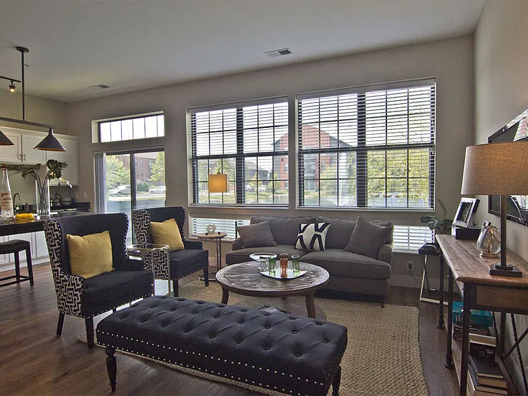 8' tall walls of "warehouse inspired" windows to flood your home with natural light