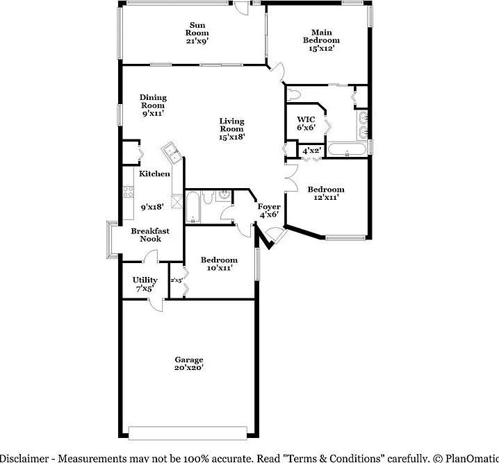 3 bed, 2.0 bath, 1586 sqft, $3,320 — Photo 2
