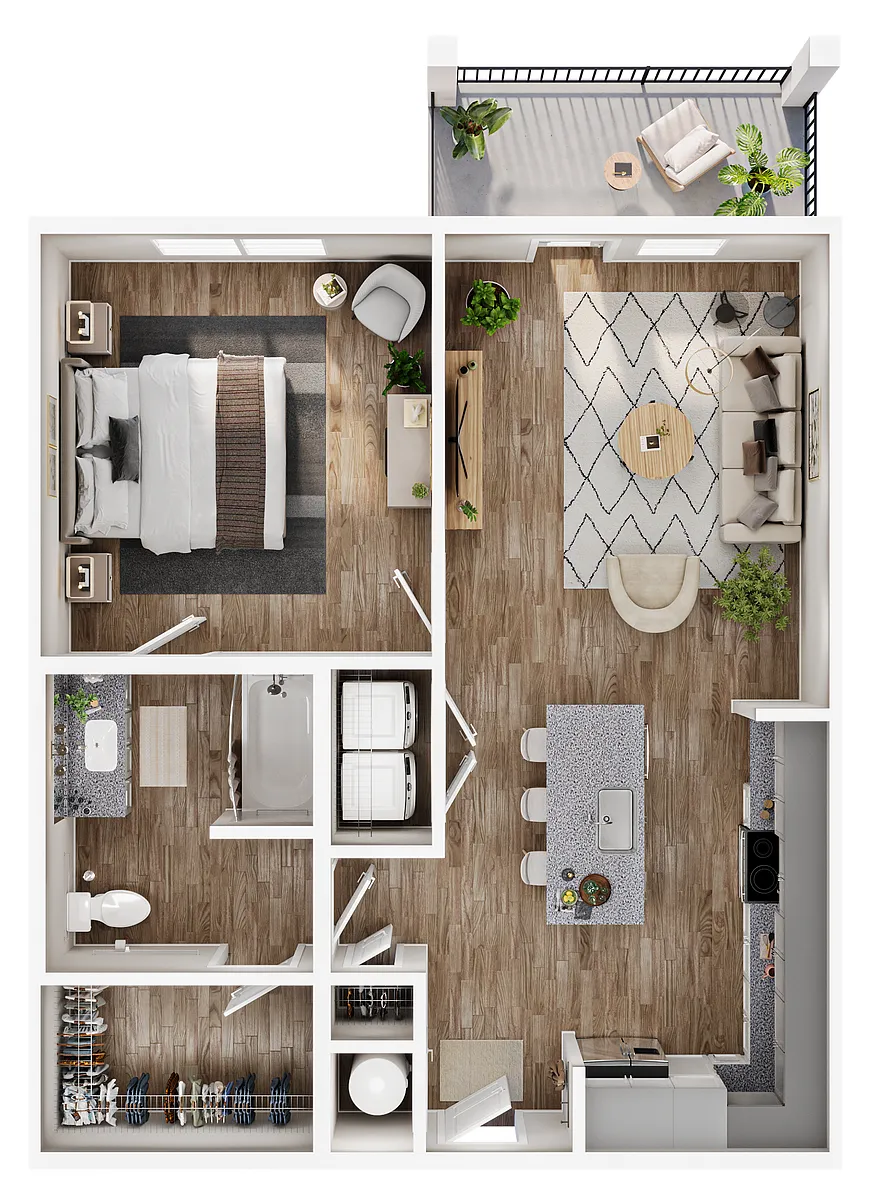 Floor plan A5-HC