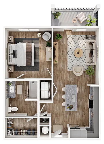 Floor plan A5-HC