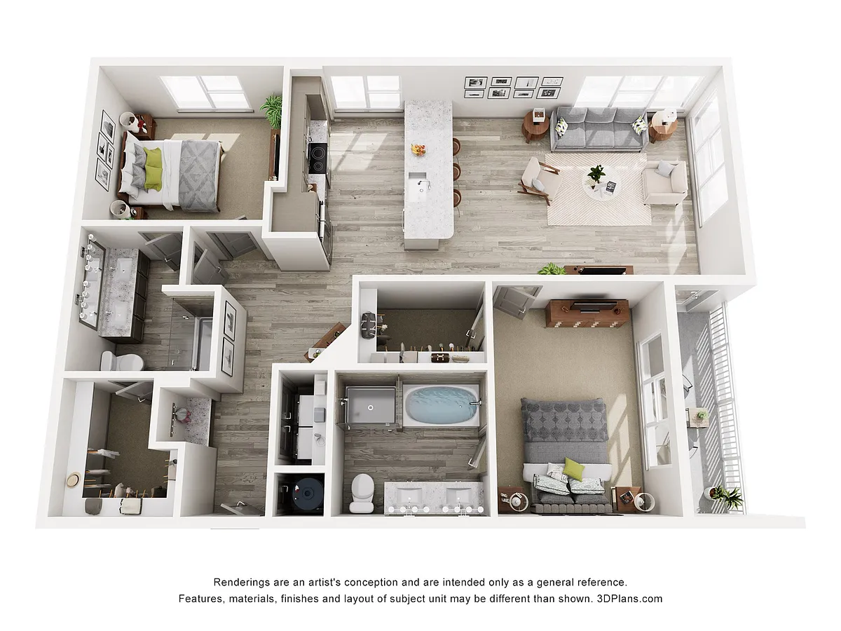 Floor plan B4