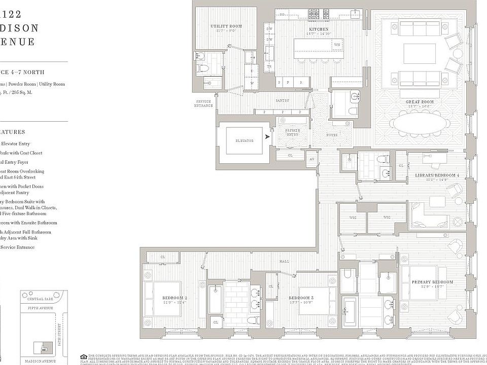 2nd image of 1122 Madison Ave #7