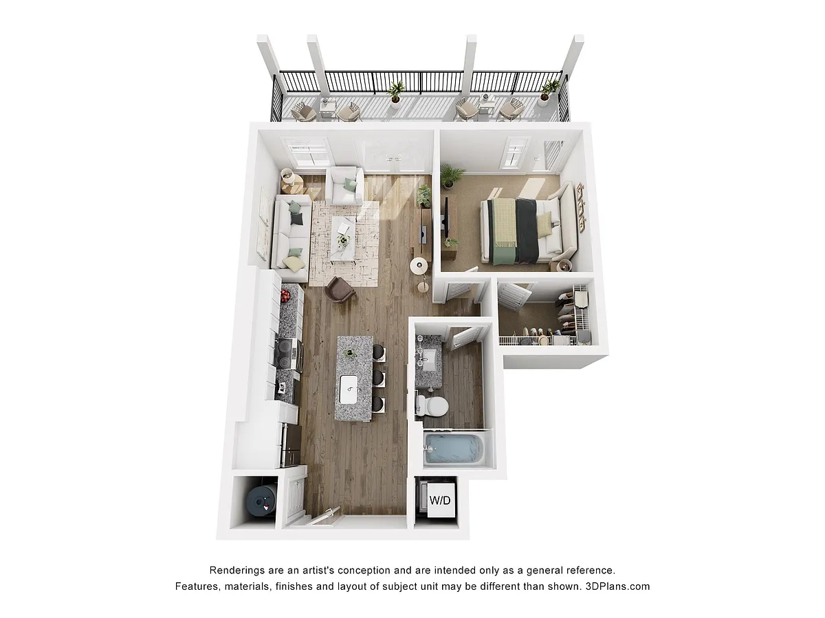 Floor plan Crosstown