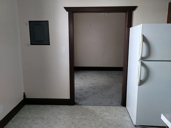 View from bedroom to living room.