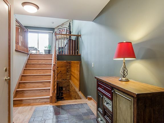 SLATE AND HARDWOOD ENTRYWAY