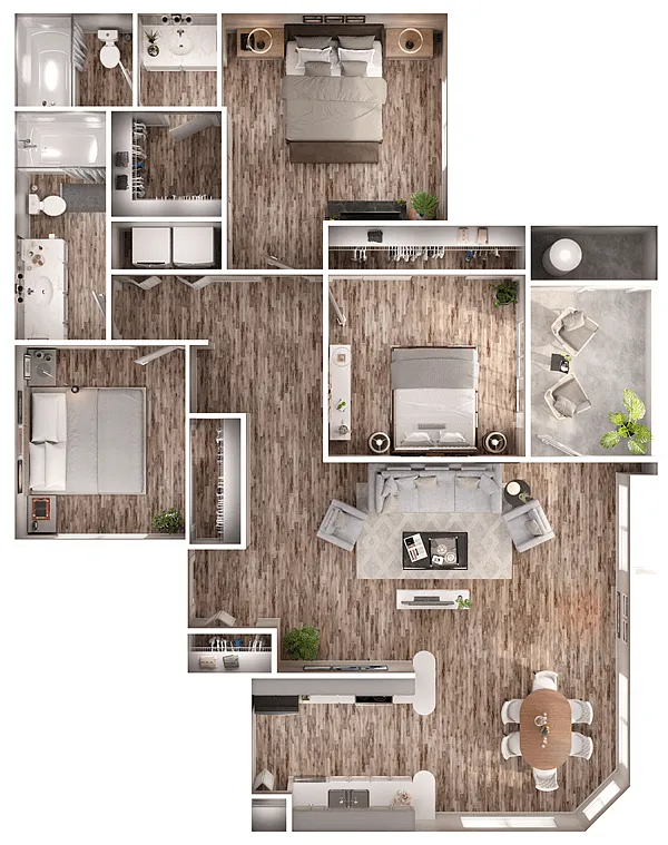 Floor plan Charleston