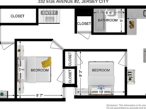 2nd image of 332 Ege Ave Floor 2